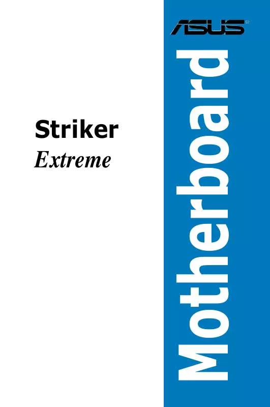 Mode d'emploi ASUS STRIKER EXTREME