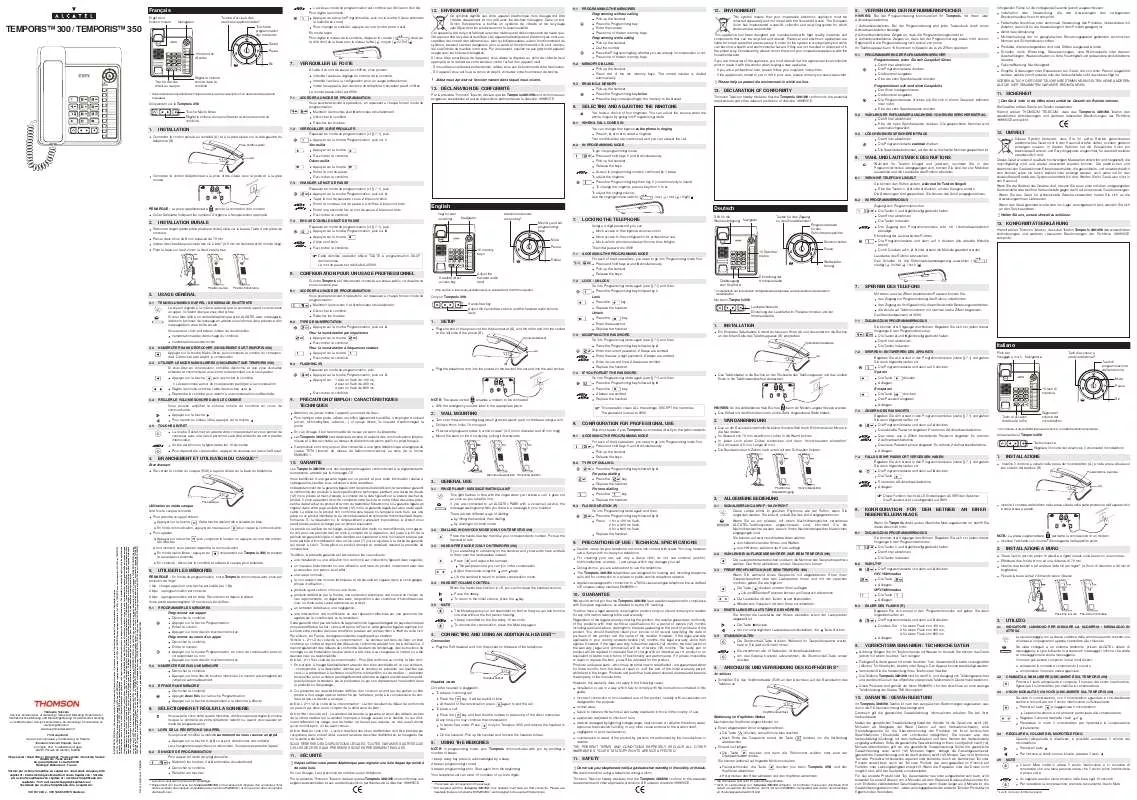 Mode d'emploi ATLINKS TEMPORIS 300