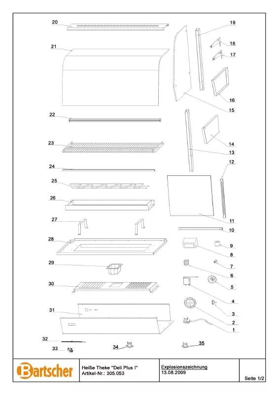 Mode d'emploi BARTSCHER 305053-088