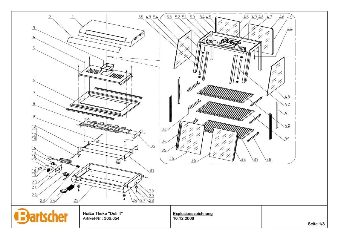 Mode d'emploi BARTSCHER 306054