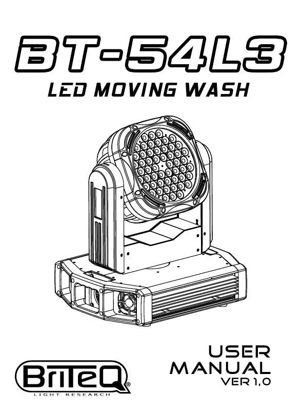 Mode d'emploi BEGLEC BT-54L3