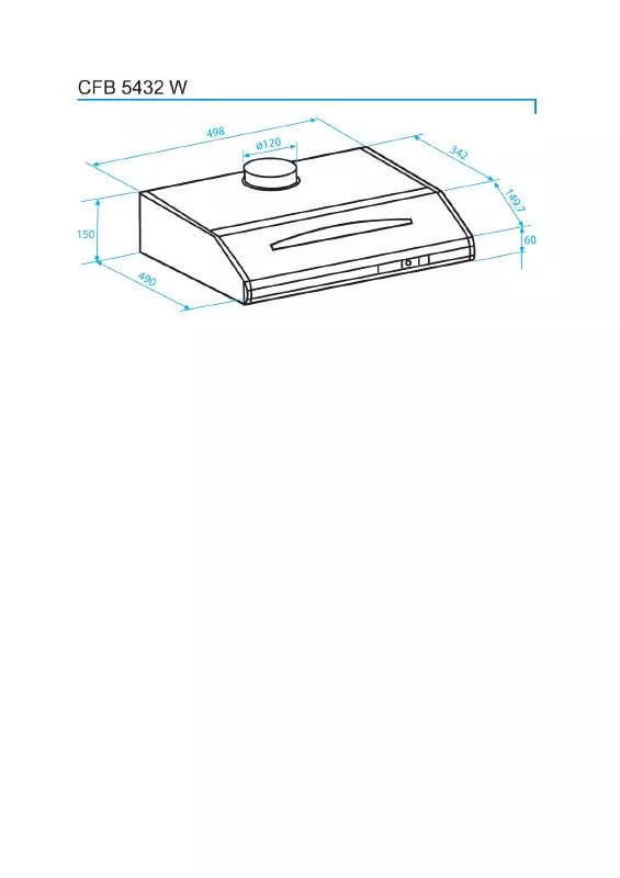 Mode d'emploi BEKO CFB 5432 W