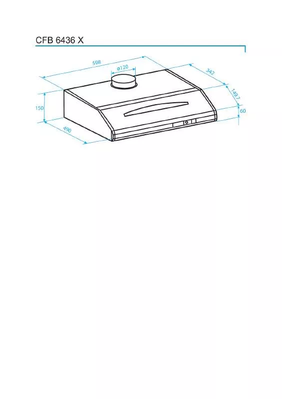 Mode d'emploi BEKO CFB 6436 X