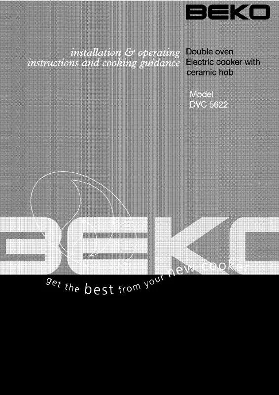 Mode d'emploi BEKO DVC5622