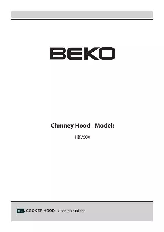 Mode d'emploi BEKO HBG70