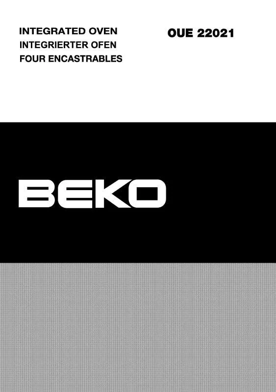 Mode d'emploi BEKO OUE 22021