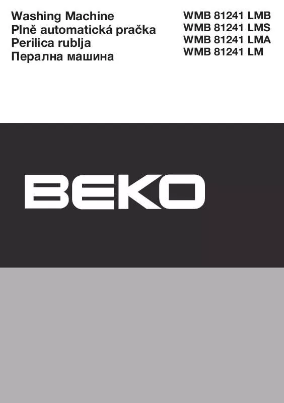 Mode d'emploi BEKO WMB 81241 LM