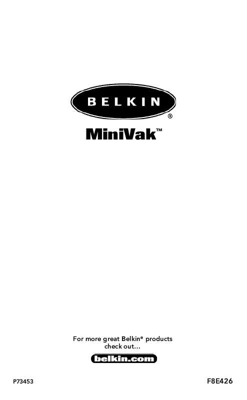 Mode d'emploi BELKIN F8E426