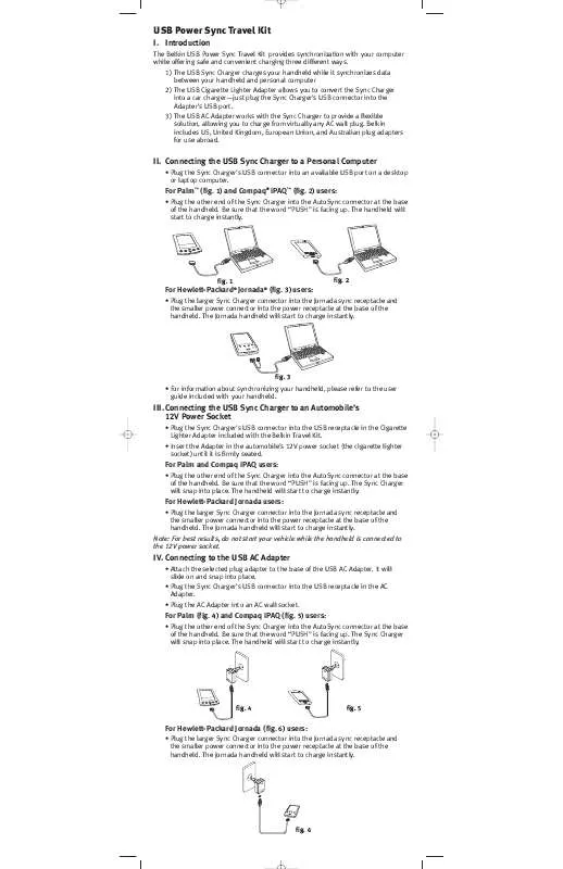 Mode d'emploi BELKIN F8P3001