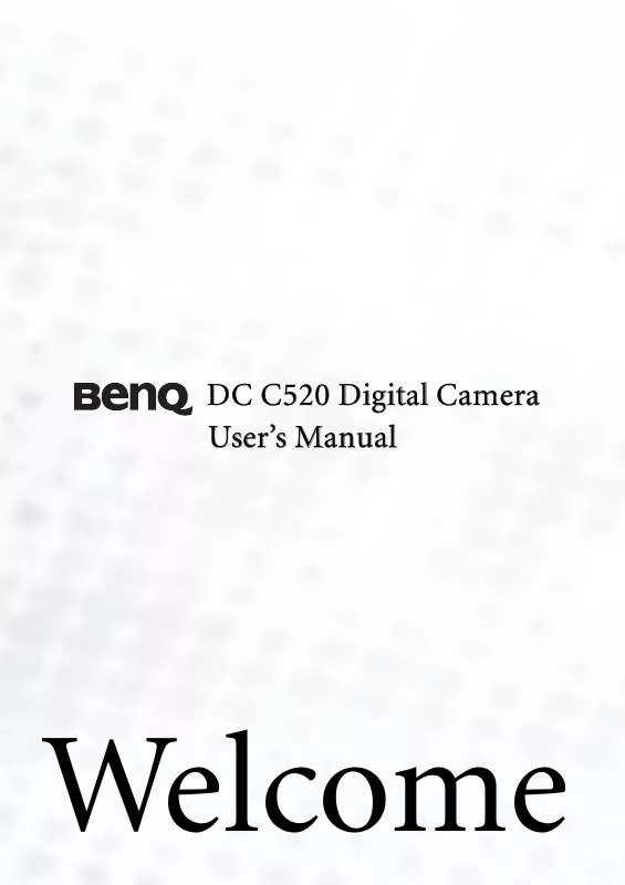 Mode d'emploi BENQ C520