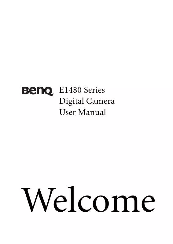 Mode d'emploi BENQ E1480
