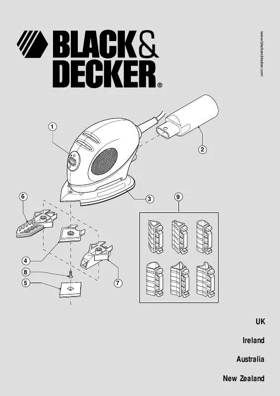 Mode d'emploi BLACK & DECKER KA161K