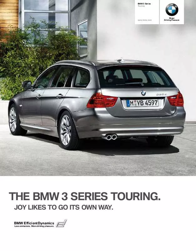 Mode d'emploi BMW 318 TOURING