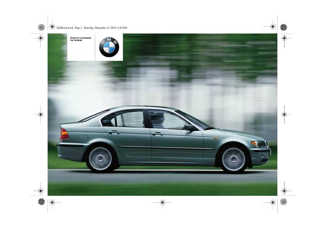 Mode d'emploi BMW 318D