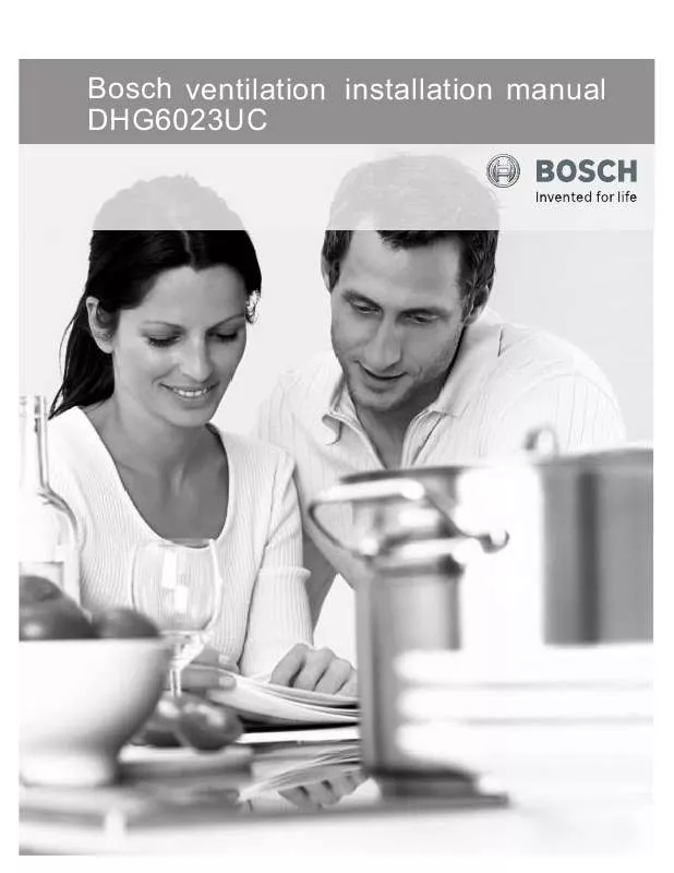 Mode d'emploi BOSCH DHG6023UC