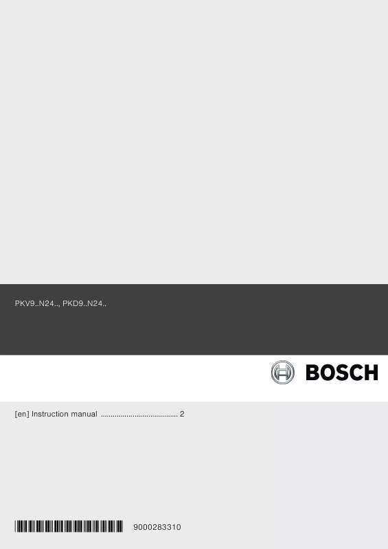 Mode d'emploi BOSCH PKV975N24D