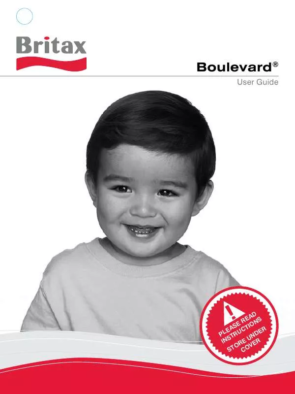 Mode d'emploi BRITAX BOULEVARD