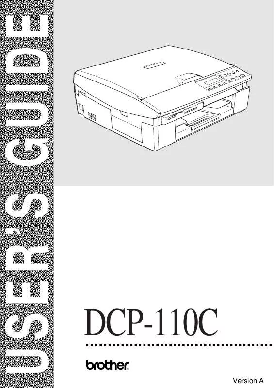 Mode d'emploi BROTHER DCP-110C