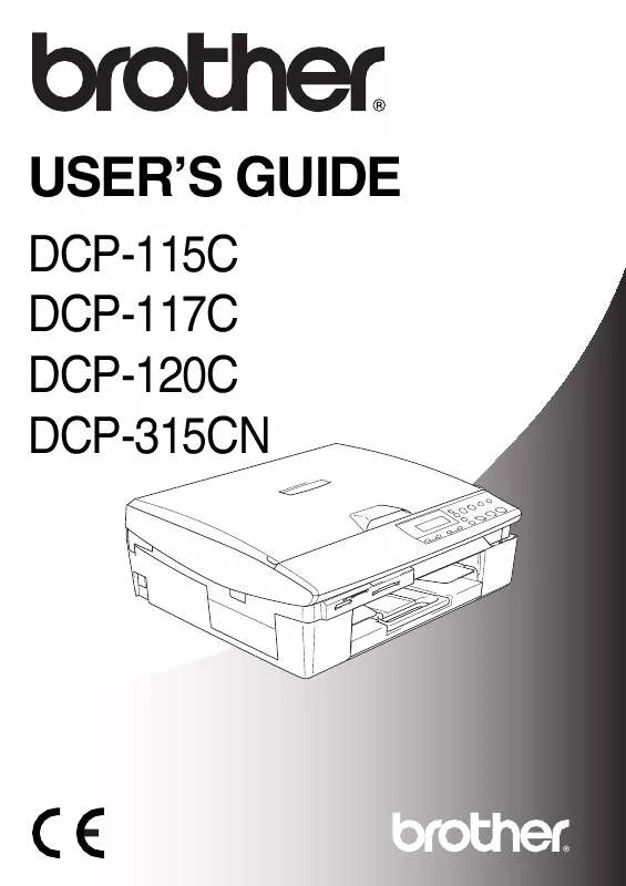 Mode d'emploi BROTHER DCP-315CN