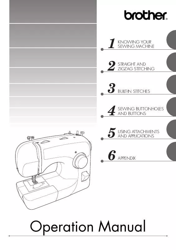 Mode d'emploi BROTHER XL-3600