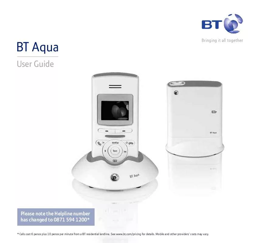 Mode d'emploi BT AQUA