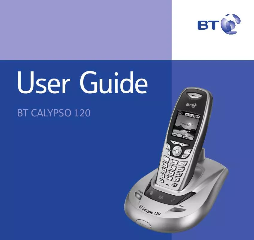 Mode d'emploi BT CALYPSO 120