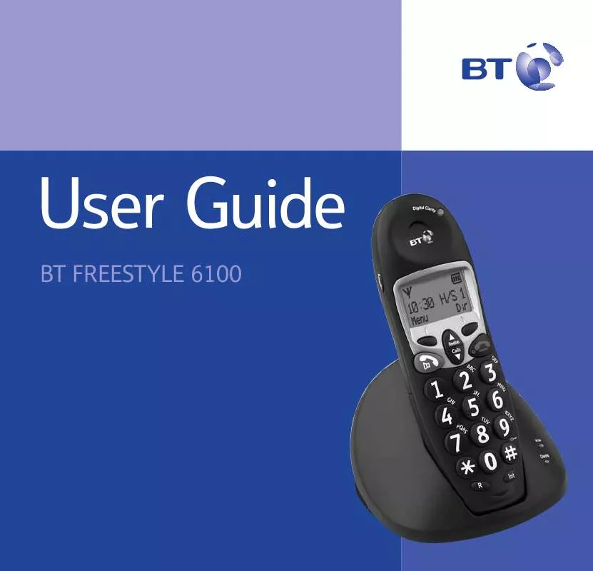 Mode d'emploi BT FREESTYLE 6100