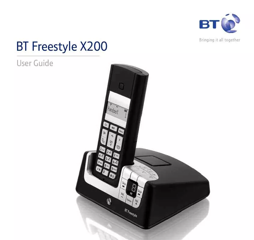 Mode d'emploi BT FREESTYLE X200