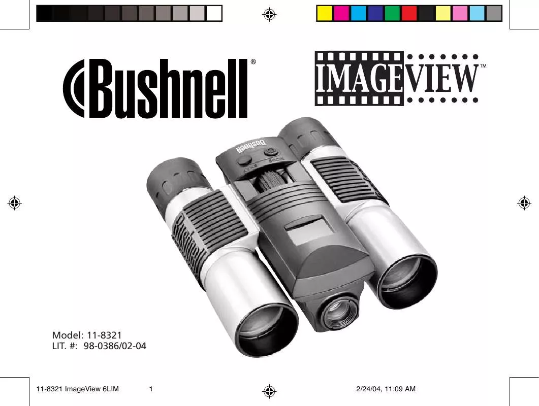 Mode d'emploi BUSHNELL IMAGEVIEW 11-8321CL