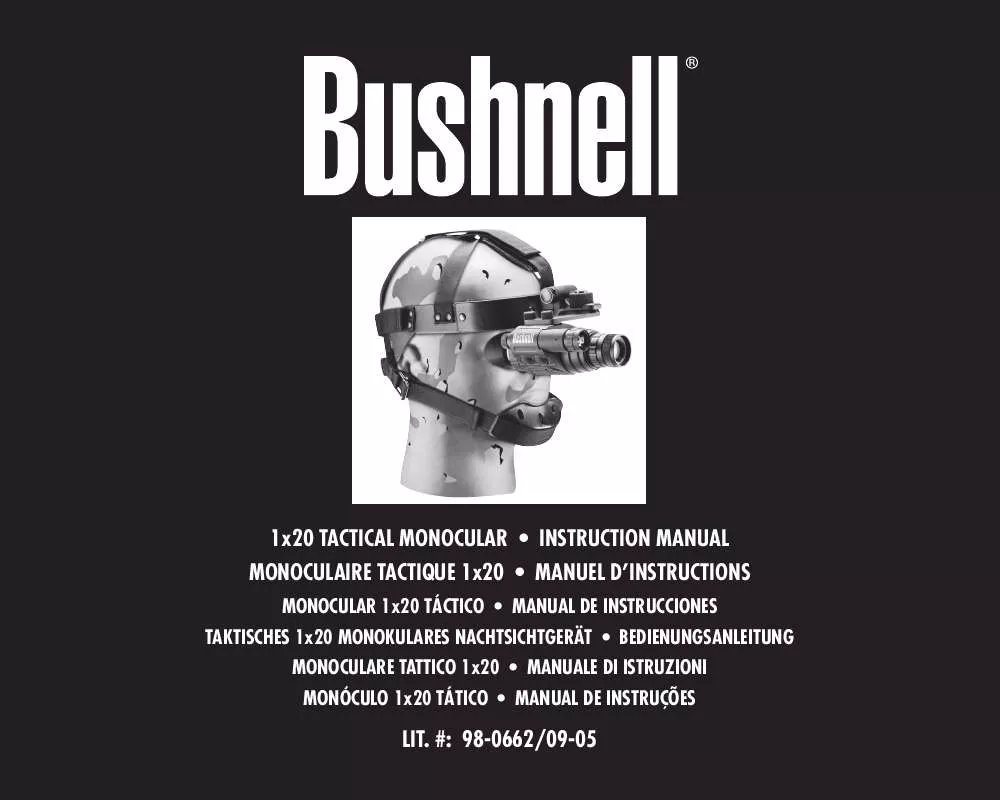 Mode d'emploi BUSHNELL NIGHT VISION 26-2013