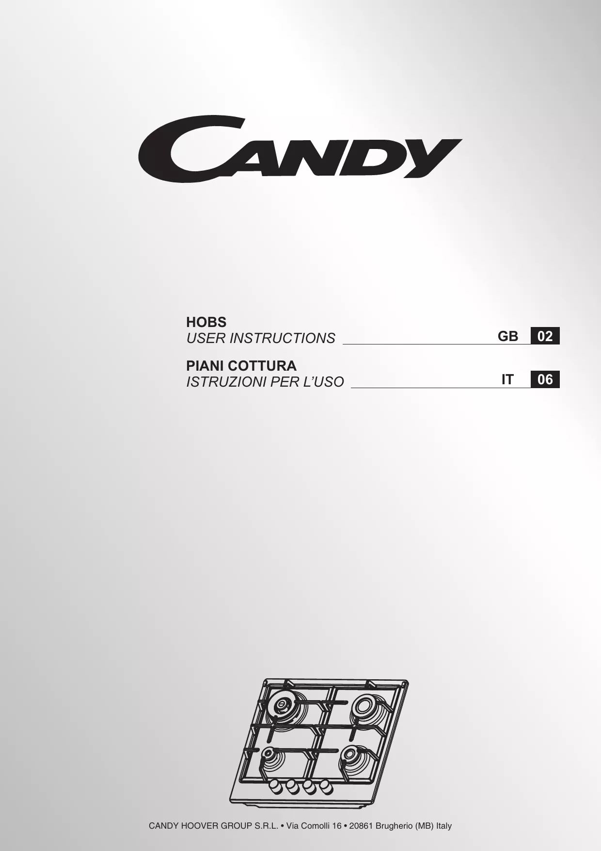 Mode d'emploi CANDY CHG7WLWEX