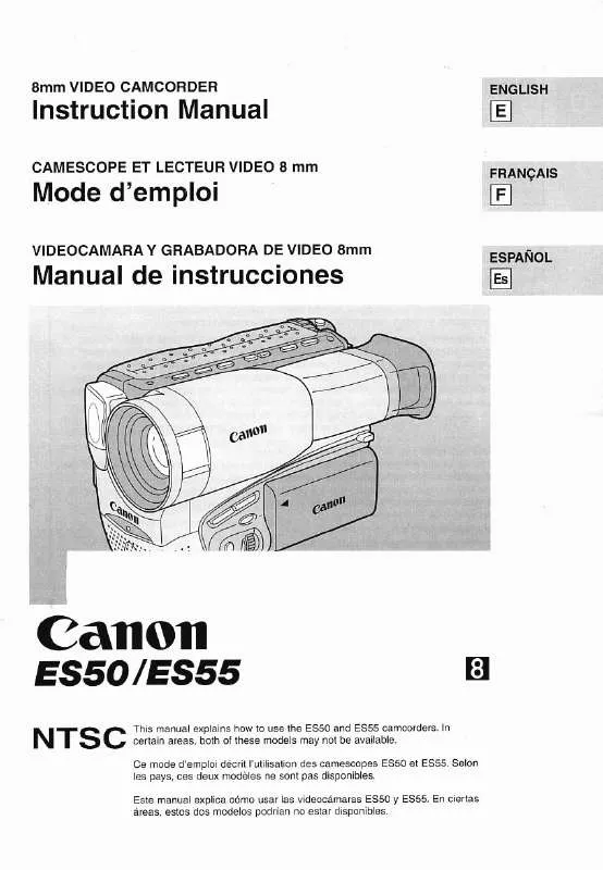 Mode d'emploi CANON SELPHY ES55