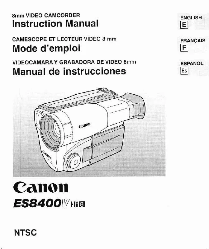 Mode d'emploi CANON SELPHY ES8400V