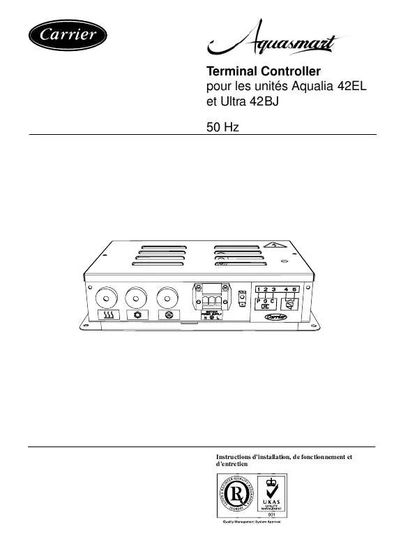 Mode d'emploi CARRIER 23414-CONTROL-10-2003