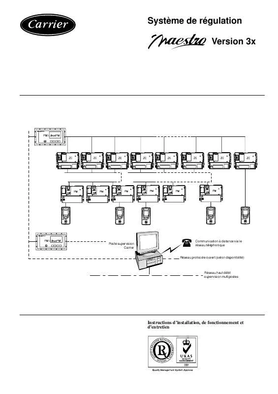 Mode d'emploi CARRIER 28173