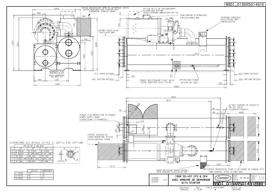 Mode d'emploi CARRIER 501491