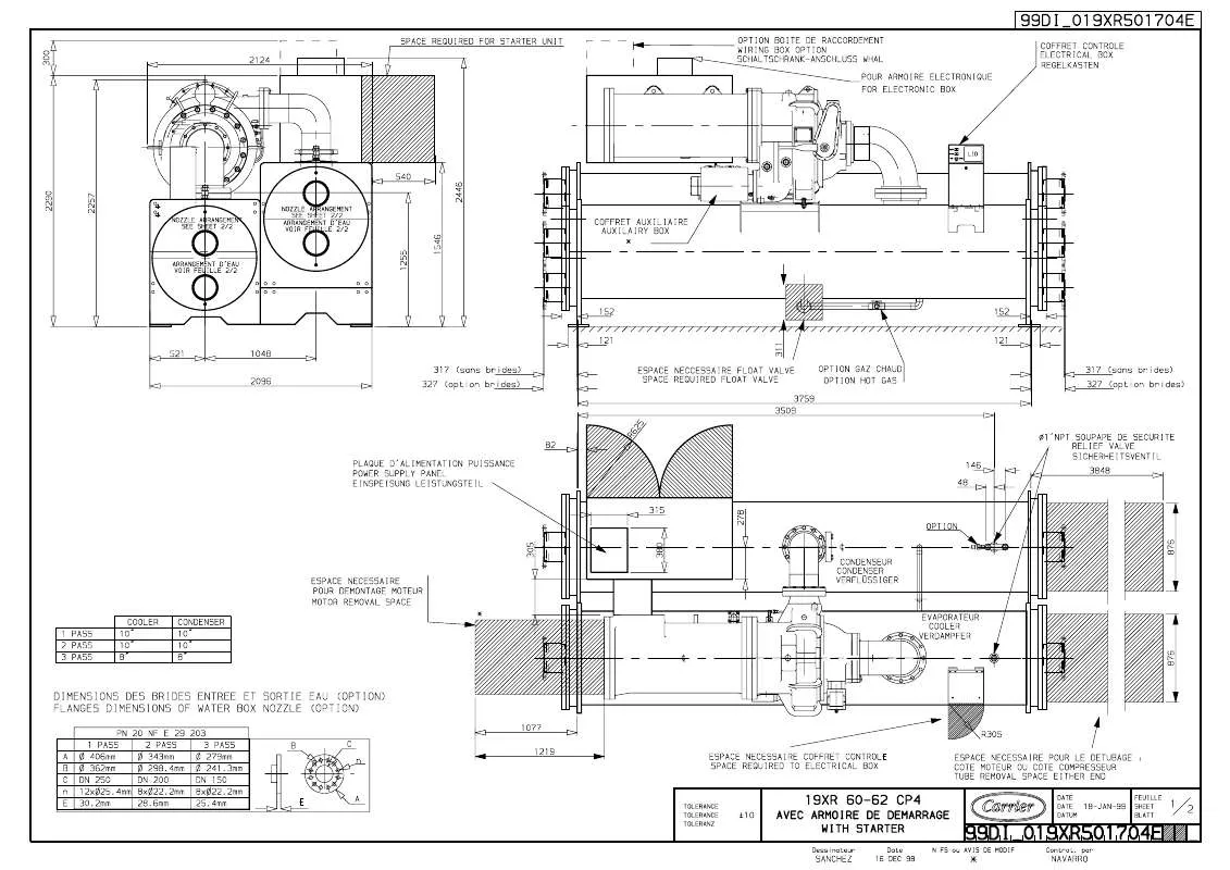 Mode d'emploi CARRIER 501704