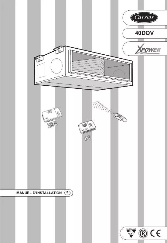 Mode d'emploi CARRIER CB26H96G5