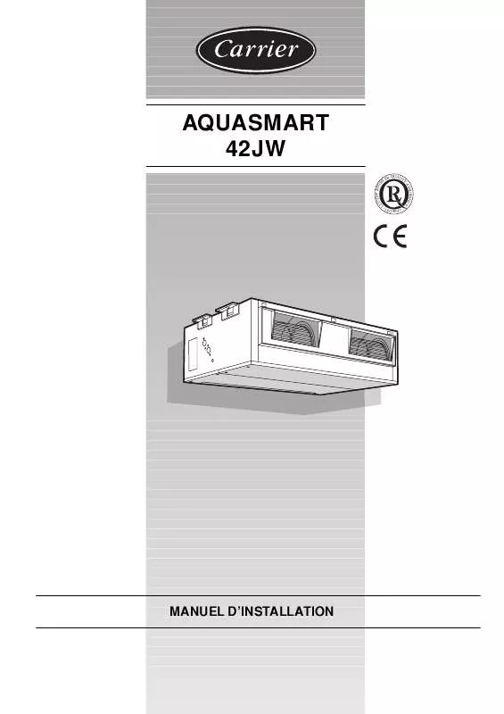 Mode d'emploi CARRIER CB4201E2