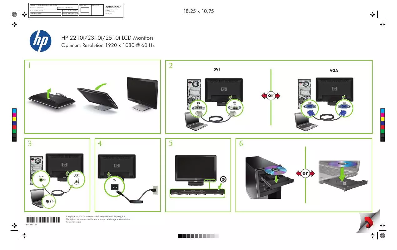 Mode d'emploi COMPAQ 2210I