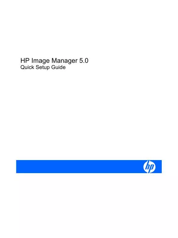 Mode d'emploi COMPAQ IMAGE MANAGER 5.0