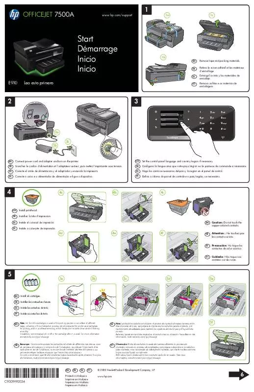 Mode d'emploi COMPAQ OFFICEJET 7500A