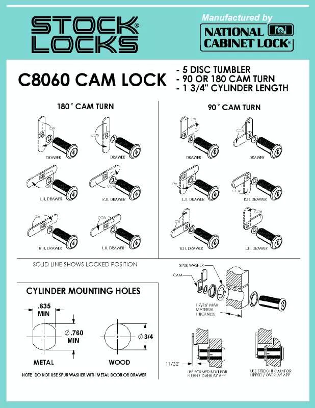 Mode d'emploi COMPX C8060