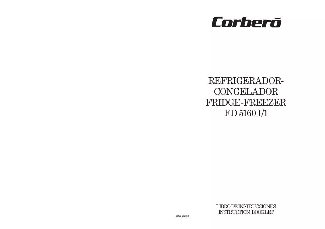 Mode d'emploi CORBERO FD5160I/1