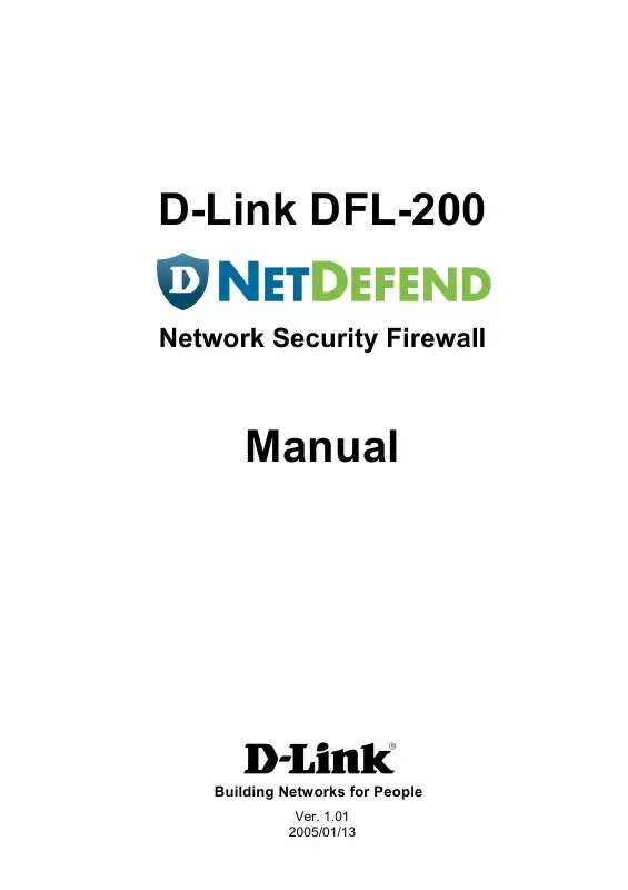 Mode d'emploi D-LINK DFL-200