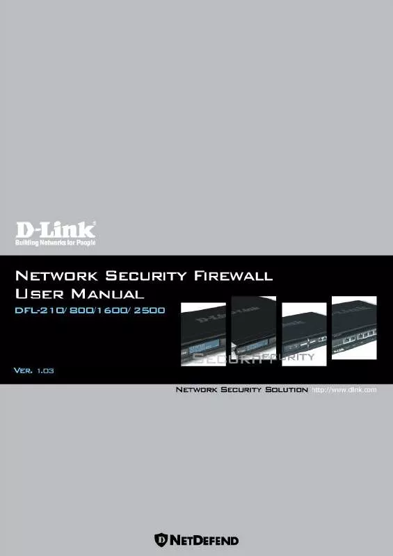 Mode d'emploi D-LINK DFL-2500