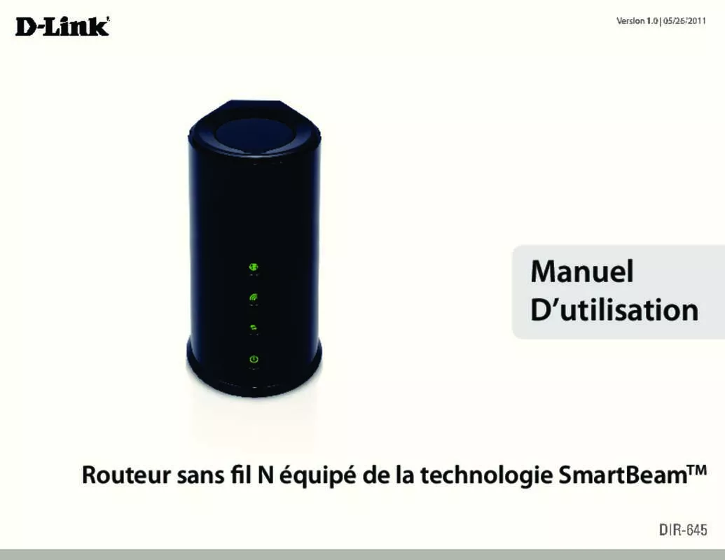 Mode d'emploi D-LINK DIR-645