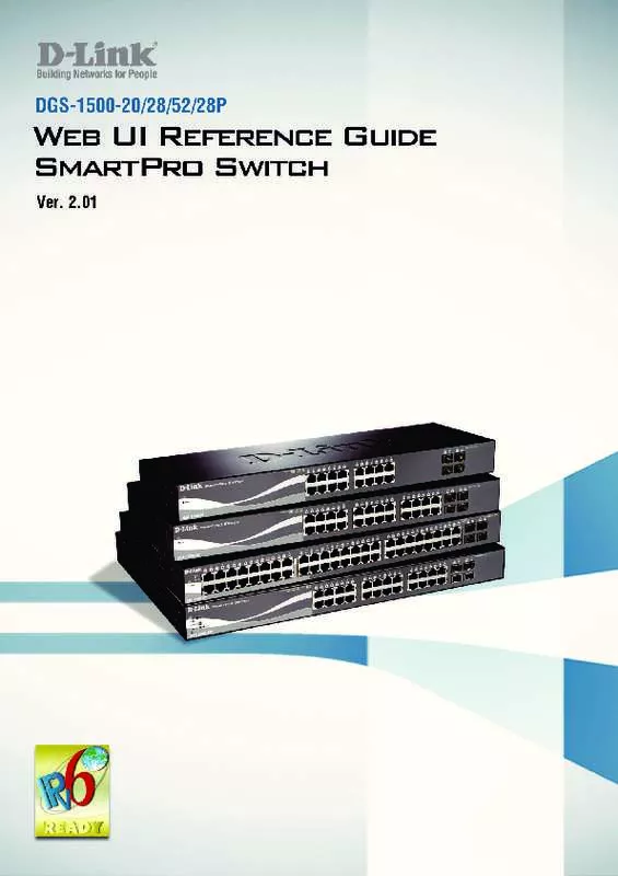 Mode d'emploi D-LINK SMARTPRO DGS-1500-20