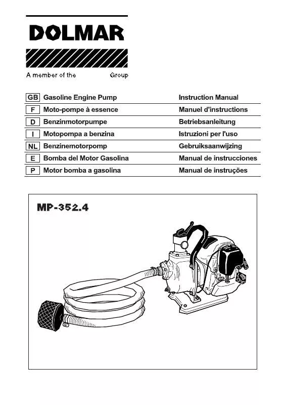 Mode d'emploi DOLMAR M-352.4