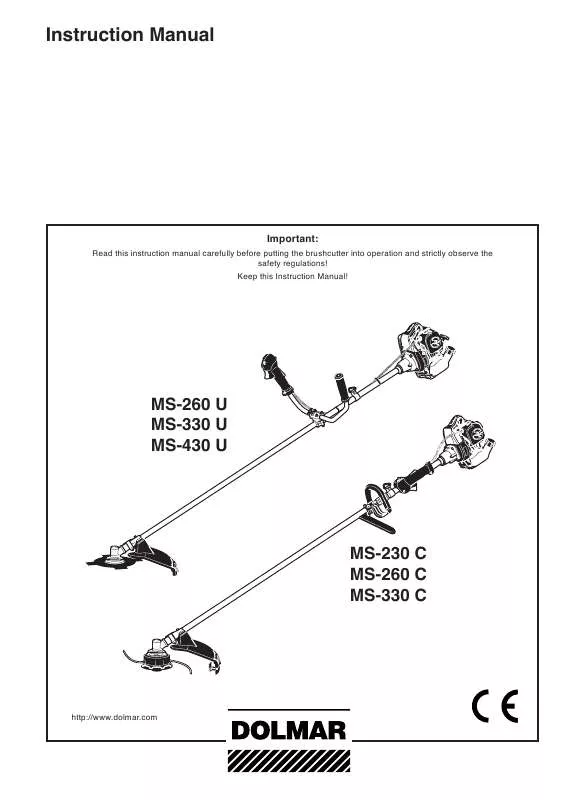 Mode d'emploi DOLMAR MS-330 C